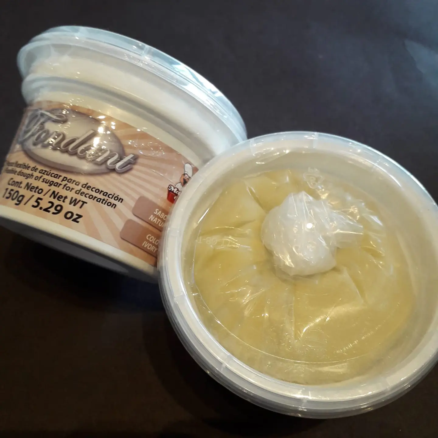  Fondant Natural 150 gr Ivory 1