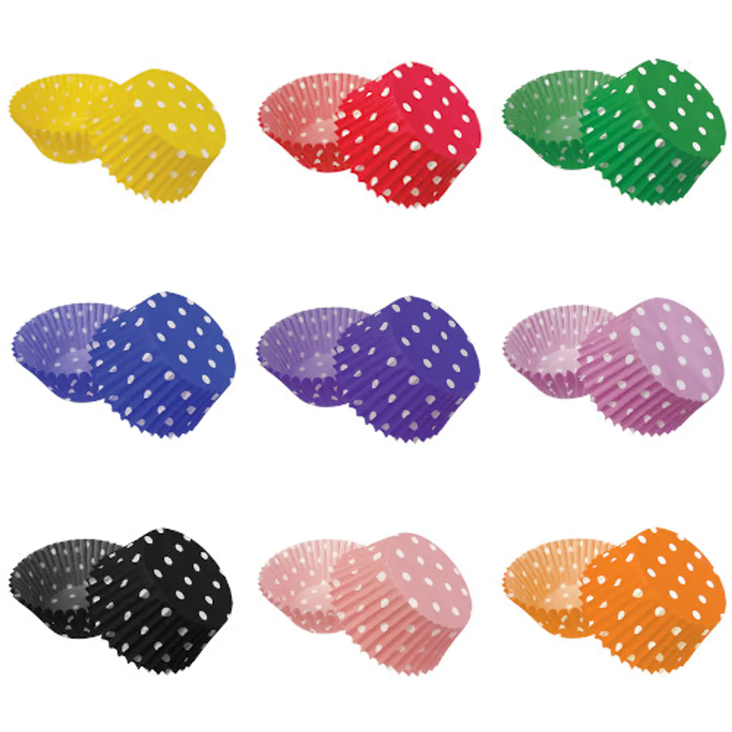  Capacillo polkadot morado 100Piezas  4- 1