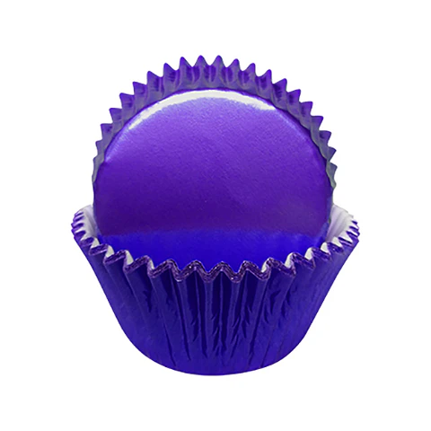  Capacillo ch metal morado 50 Pieza BCP0