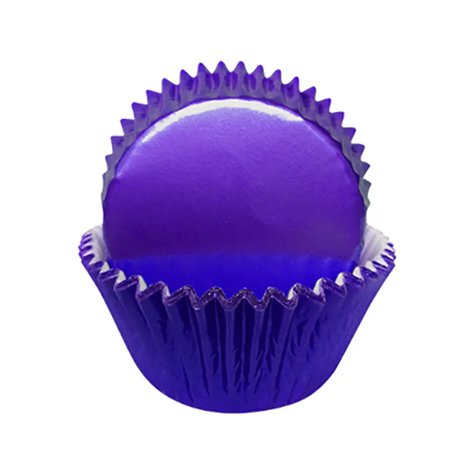  Capacillo ch metal morado 50 Pieza BCP0 1