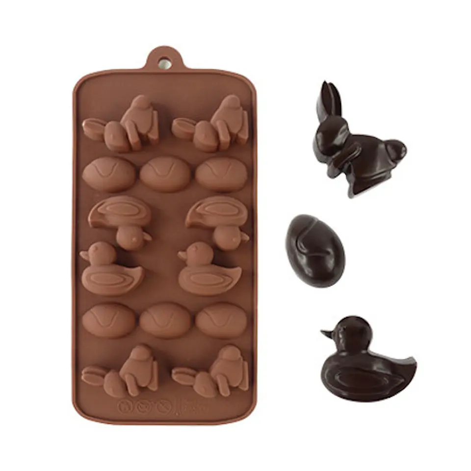  M Sili Brown Pascua (Conejos huevos)  5-5262 1