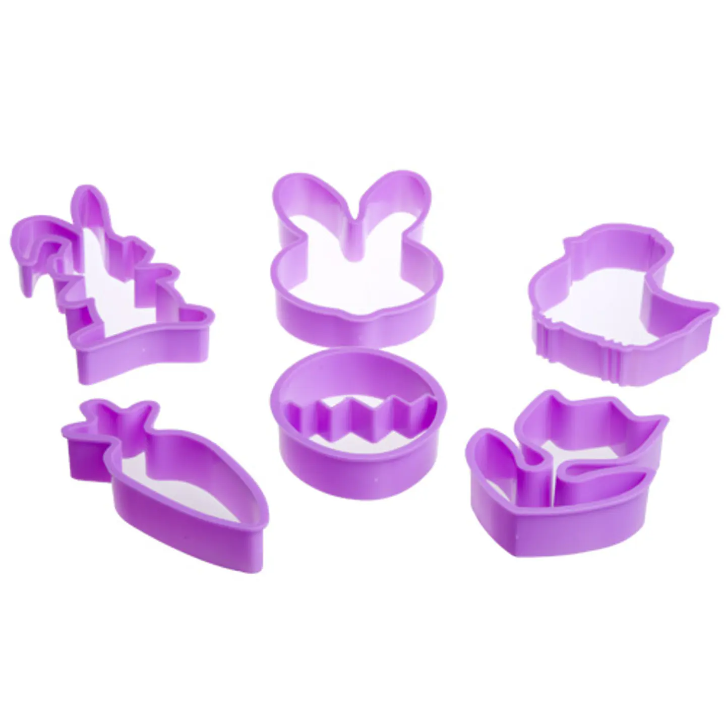  Jgo cortador galleta de pascua 6 piezas 3-0094 1