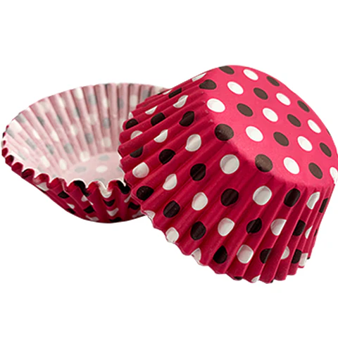  Capacillo std rosa dots bco negro 100 P