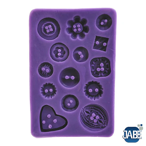  Molde de silicon botones KC37071