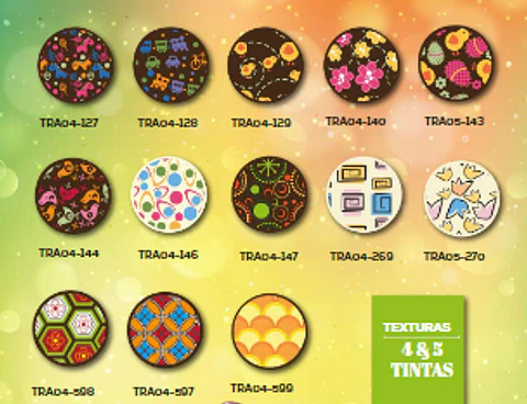  Transfer varios dise?os 4 tintas