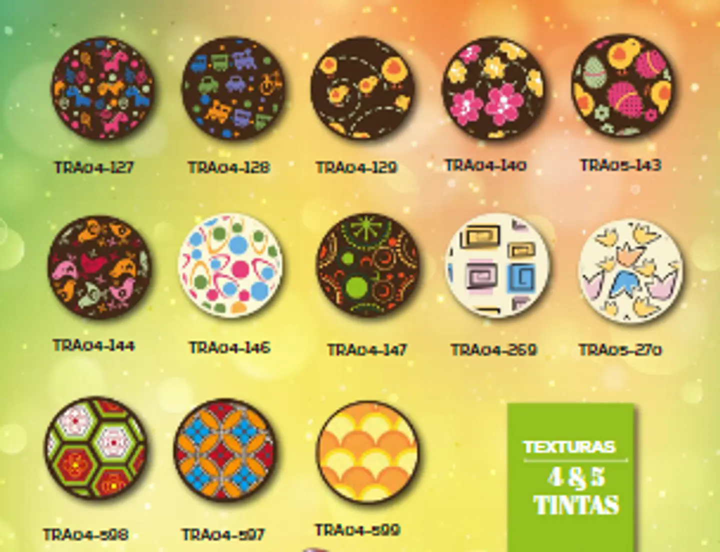  Transfer varios dise?os 4 tintas 1