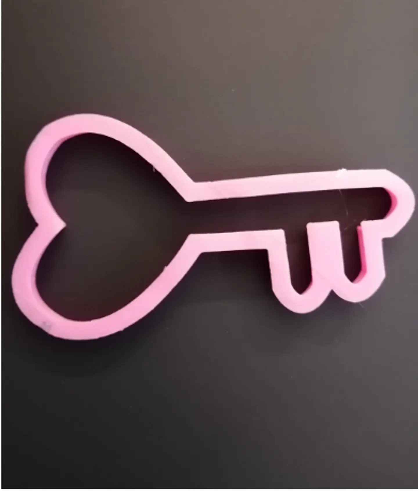  Cortador plastico llave corazon 1