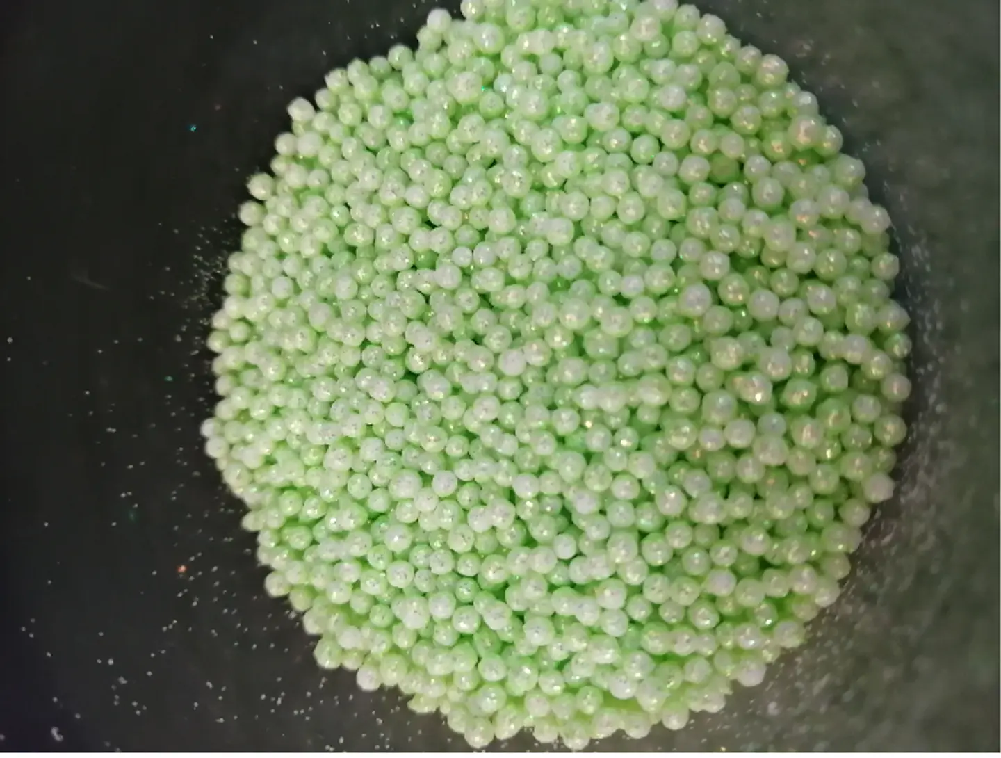  Perla Diamantada Baby Verde holograma 1