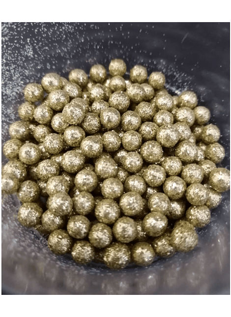 Perla diamantada mediana oro kg