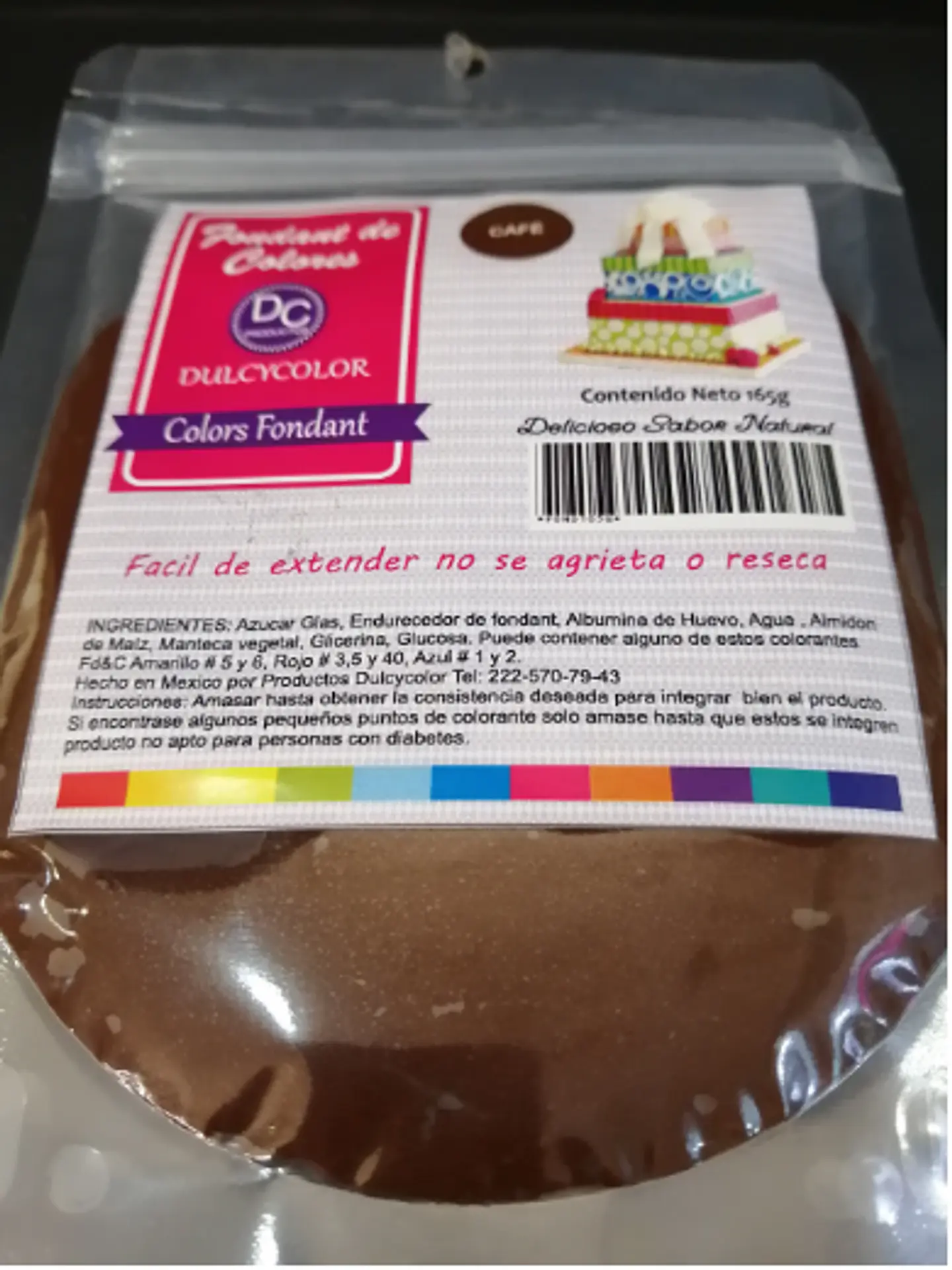  Fondant cafe 165gr 1