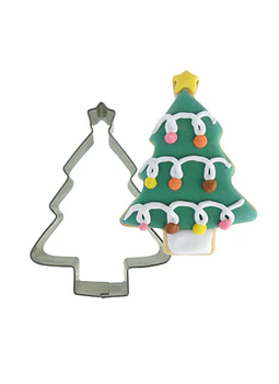 Cortador pino navidad estrella 7cm 4-24