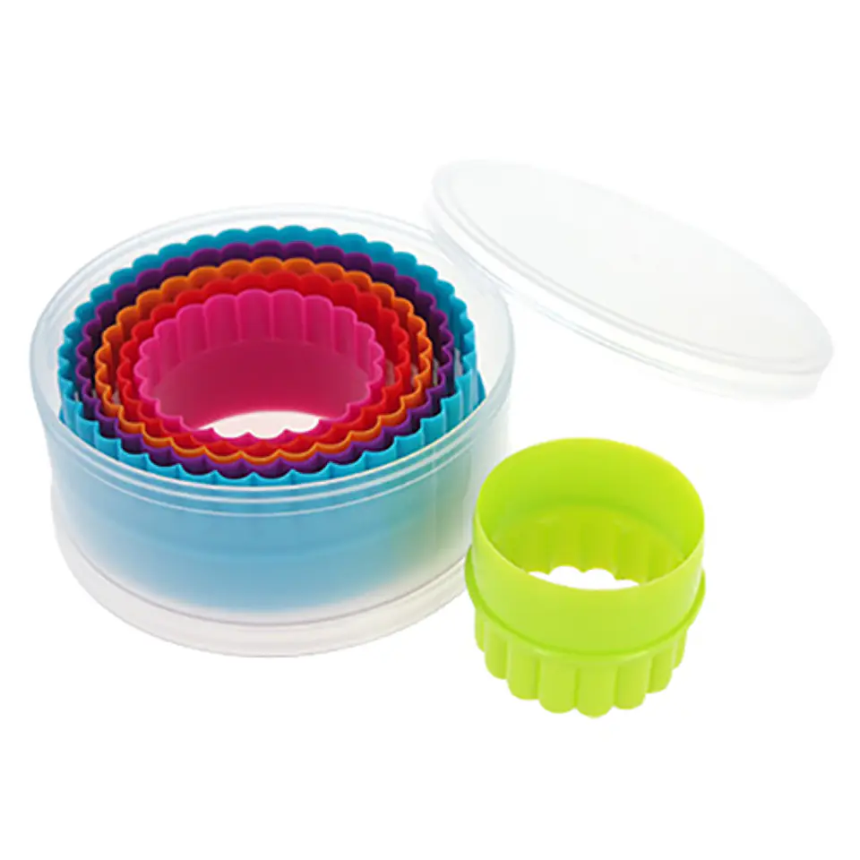  Set cortador galleta redondo 6Piezas 4-1128 1