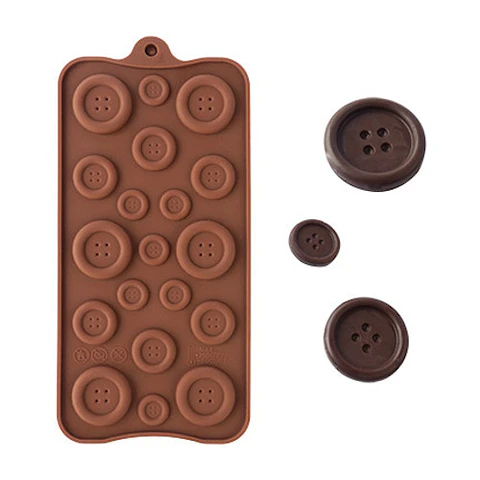  M sil brown botones  5-5279