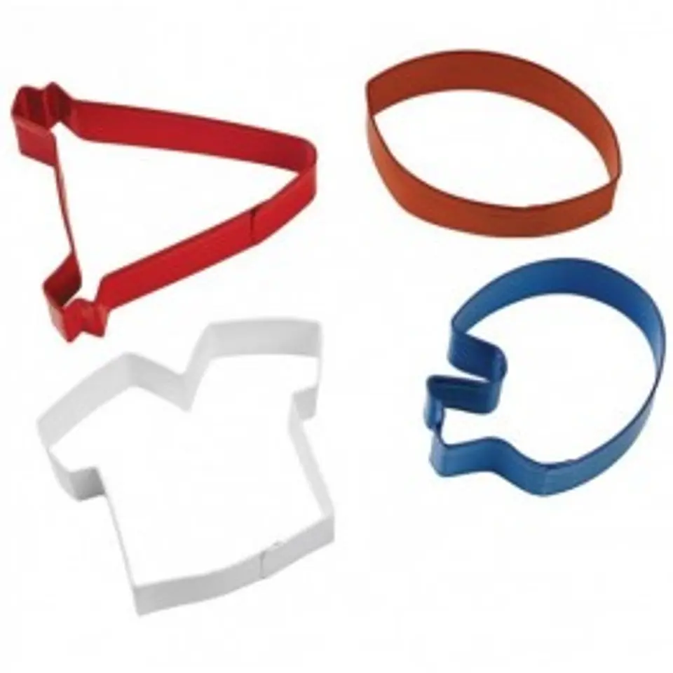  Cortador futbol americano metal c/4  2308-1263 1