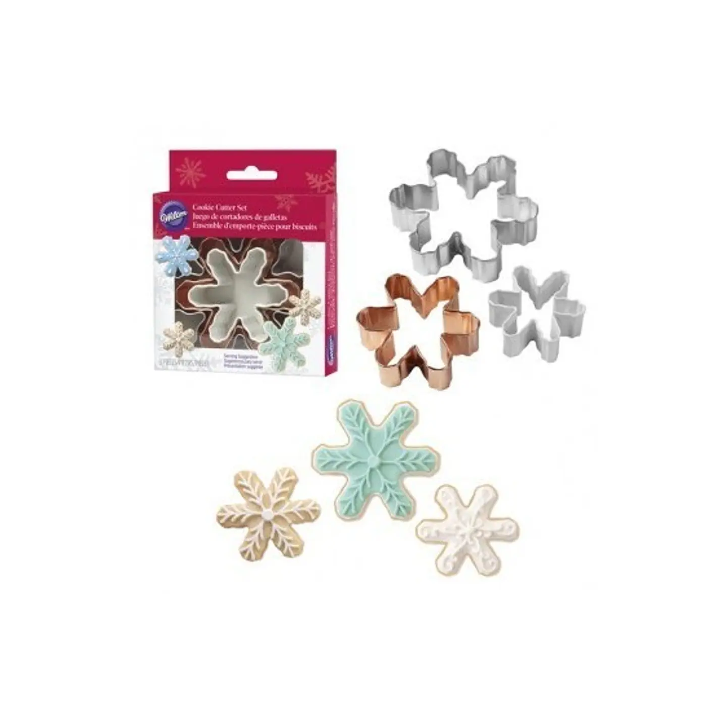 Cortador copo de nieve c/3 metal 2308-0570 1