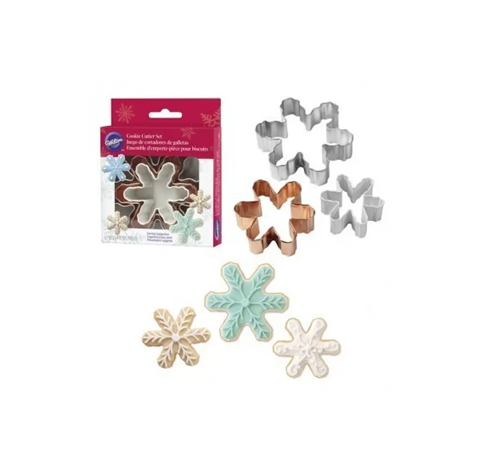  Cortador copo de nieve c/3 metal 2308-0570 1