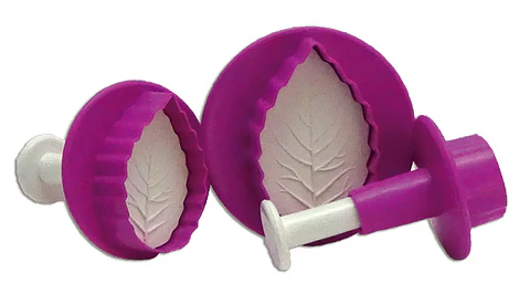  Cortador marcador Hoja x 3 plastico