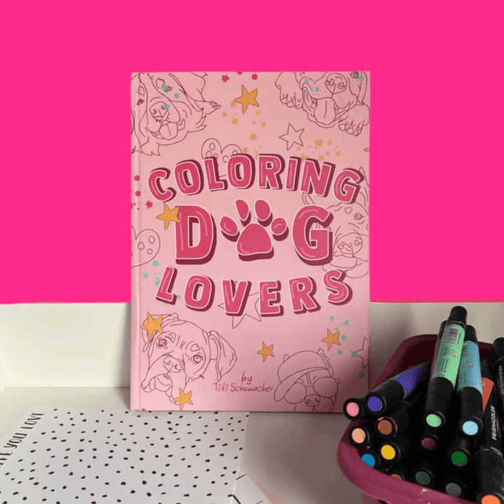 LIBRO COLORING DOG LOVER 4