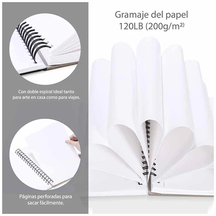 SKETCHBOOK MIX MEDIA MULTITÉCNICA OHUHU  2