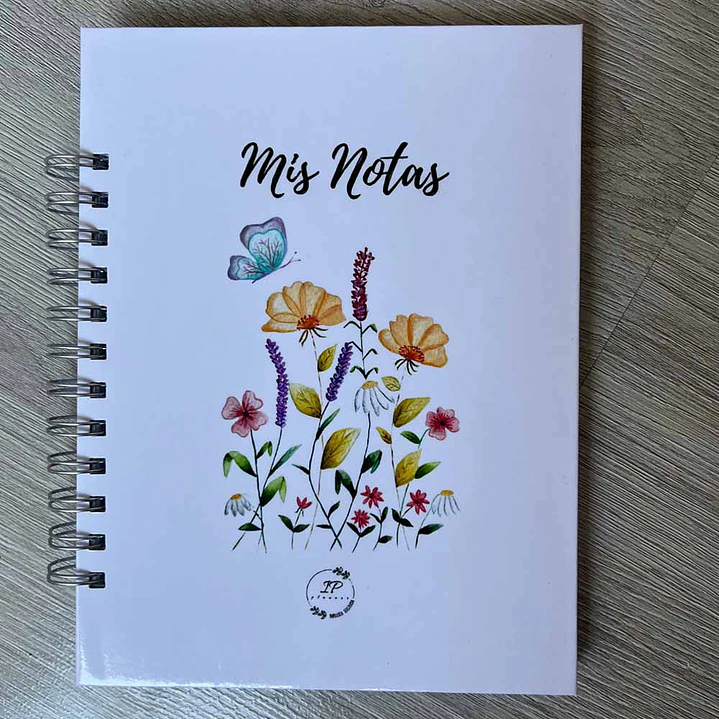 LIBRETA MIS NOTAS DE INGRID PAREJA -  GRANDE 1