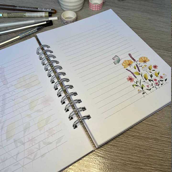 LIBRETA MIS NOTAS DE INGRID PAREJA -  GRANDE 2