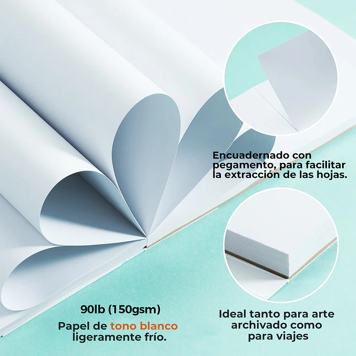 SKETCHBOOK BLOCK DOBLE CARA OHUHU  2