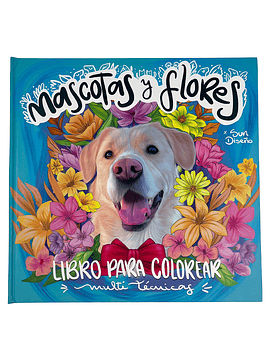 LIBRO MASCOTAS Y FLORES POR SUN DIESEÑO