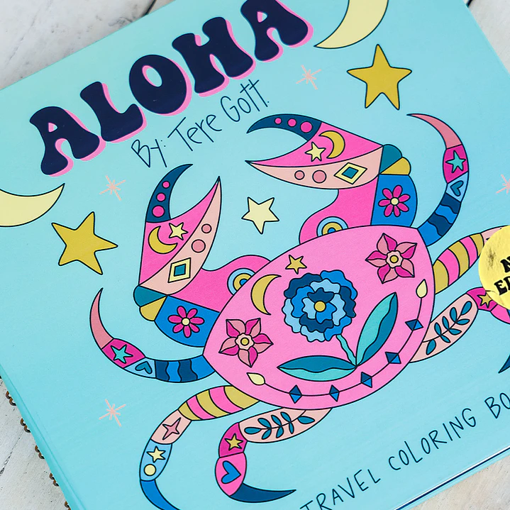 LIBRO PARA COLOREAR ALOHA TERE GOTT 2