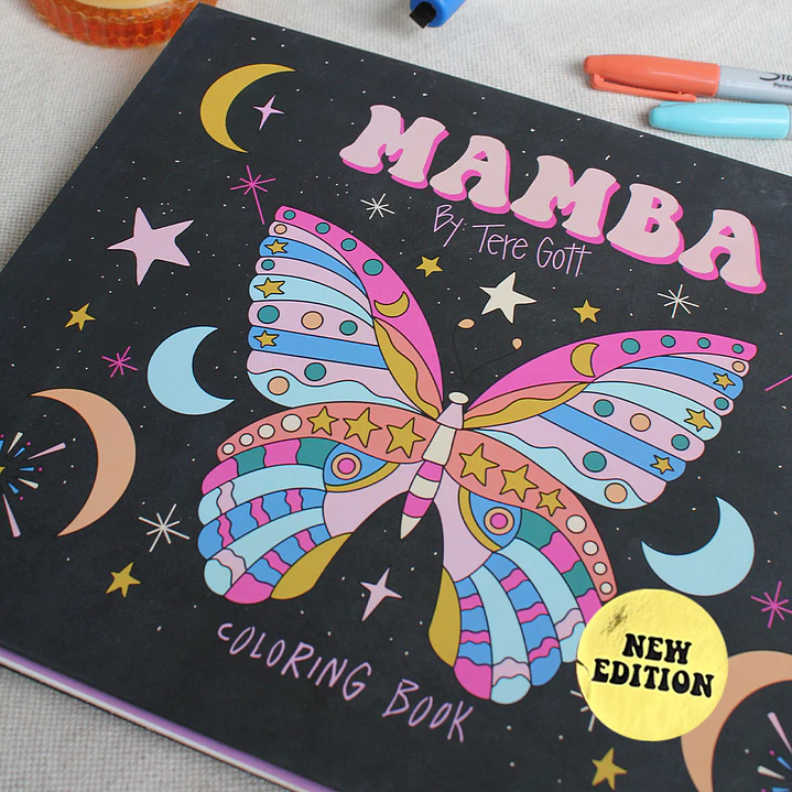 LIBRO PARA COLOREAR MAMBA TERE GOTT 1
