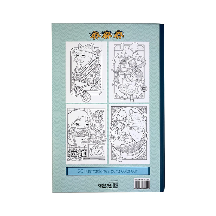 LIBRO KAWAII COLORING BOOK POR POLILLATATTOO 2