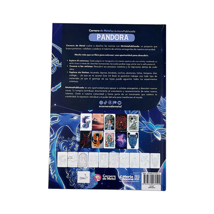 LIBRO PANDORA POR CARNERO DE METAL 2