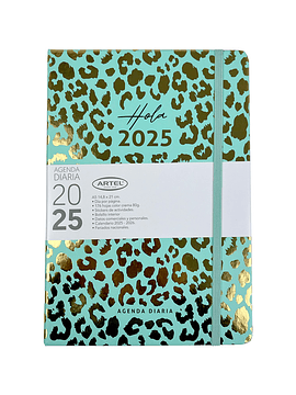 AGENDA DIARIA 2025 ANIMAL PRINT