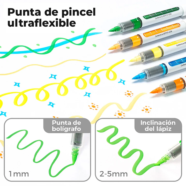 NAHUKU ESTUCHE 24 MARCADORES ACRILICOS OHUHU 4