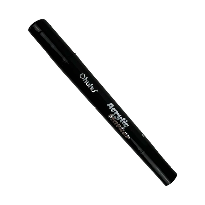 MARCADOR ACRÍLICO INDIVIDUAL NEGRO OHUHU 1