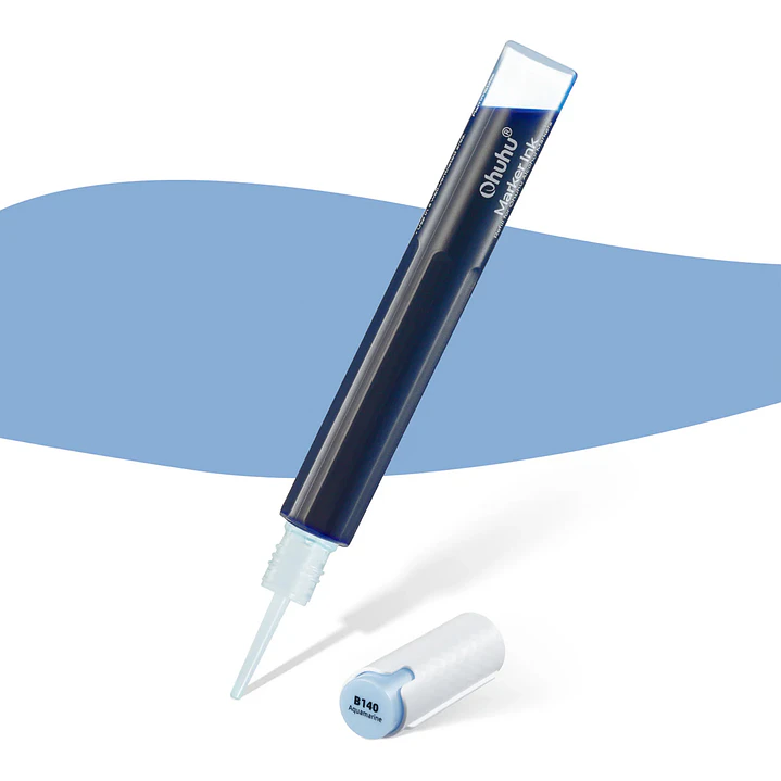 Aquamarine Recarga de tinta base alcohol Ohuhu BV58/B140 1