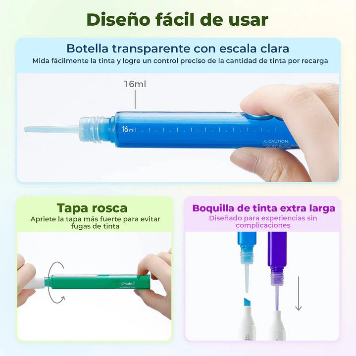 Vermilion Recarga de tinta base alcohol Ohuhu R014/R687/R2 3
