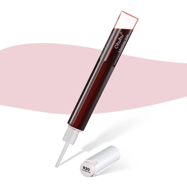 Powder Pink Recarga de tinta base alcohol Ohuhu YR34/E194/R20 1