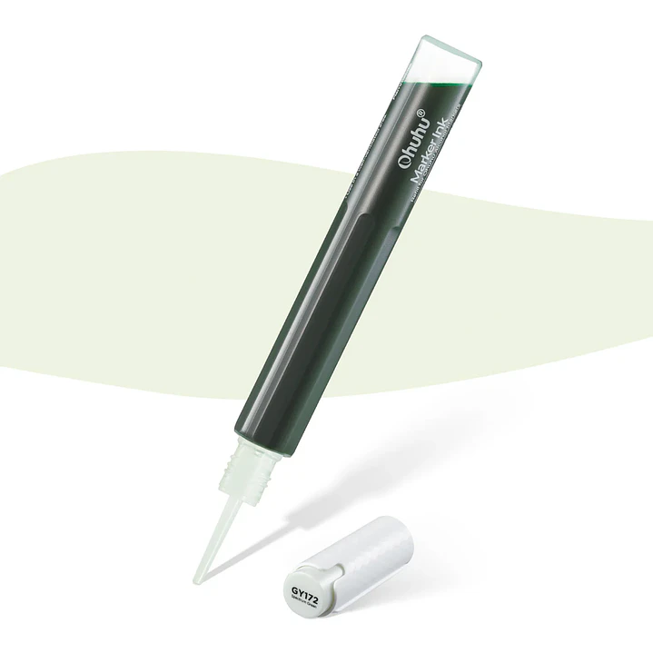 Spectrum Green Recarga de tinta base alcohol Ohuhu G43/GY172 1