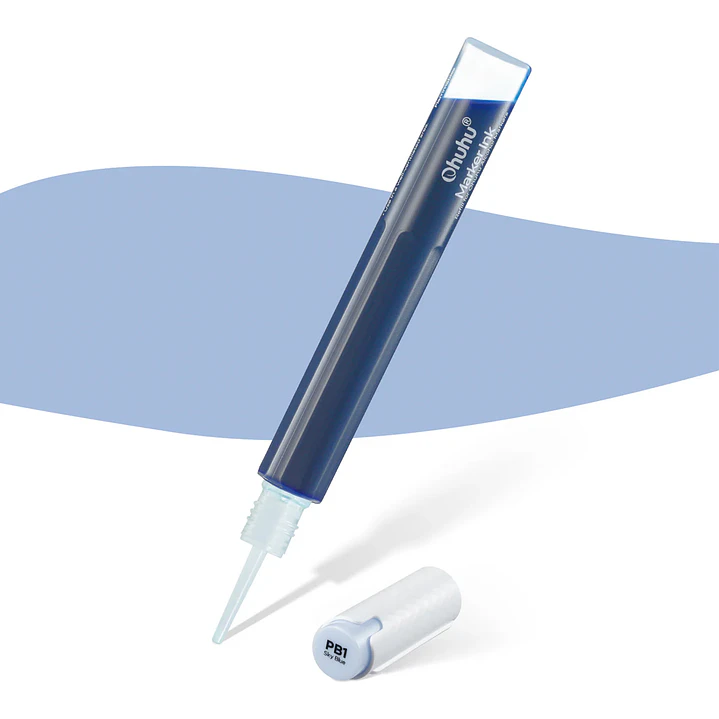 Sky Blue Recarga de tinta base alcohol Ohuhu BV38/B290/PB1 1