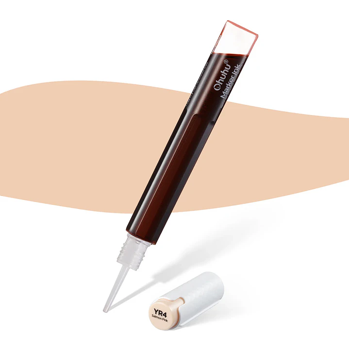 Salmon Pink Recarga de tinta base alcohol Ohuhu YR07/YR295/YR4  1