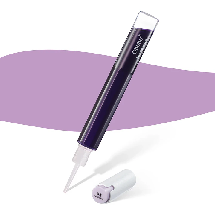 Pastel Violet Recarga de tinta base alcohol Ohuhu V18/V284/P3 1