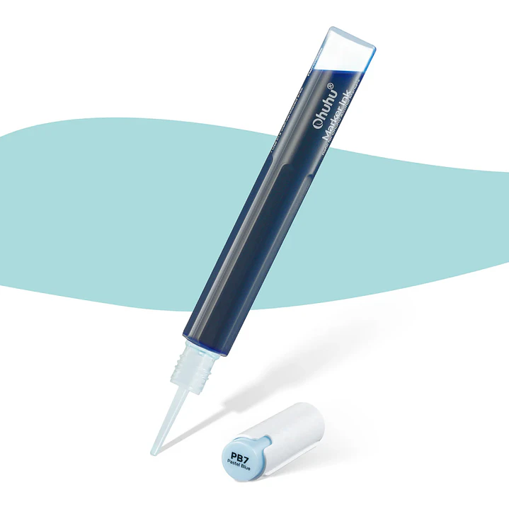 Pastel Blue Recarga de tinta base alcohol Ohuhu B08/B289/PB7 1