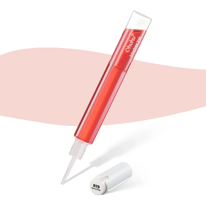 Barely Beige Recarga de tinta base alcohol Ohuhu YR33/R196/R19 1