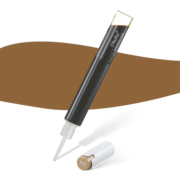 Raw Umber Recarga de tinta base alcohol Ohuhu E415/E557/BR1 1