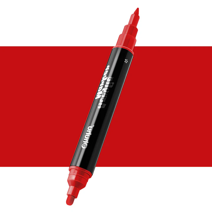 MARCADOR ACRÍLICO INDIVIDUAL ROJO  OHUHU 1