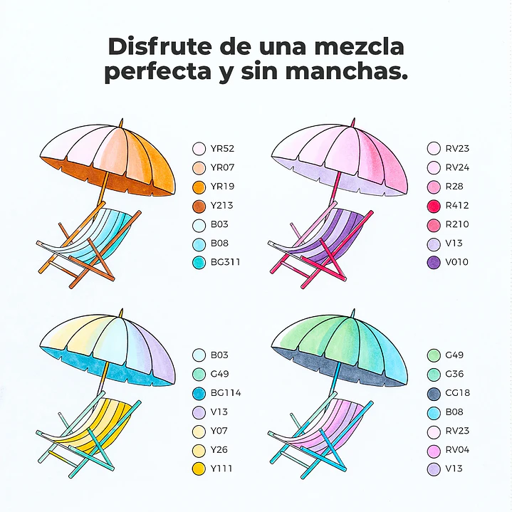 HONOLULU S ESTUCHE 48 MARCADORES ALCOHOL OHUHU 4