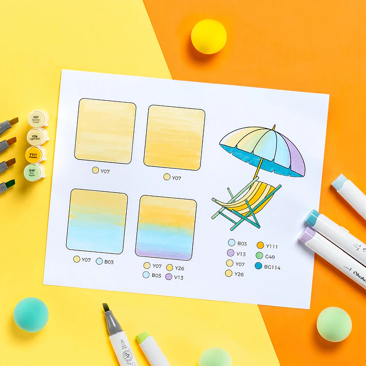 HONOLULU S ESTUCHE 48 MARCADORES ALCOHOL OHUHU 9