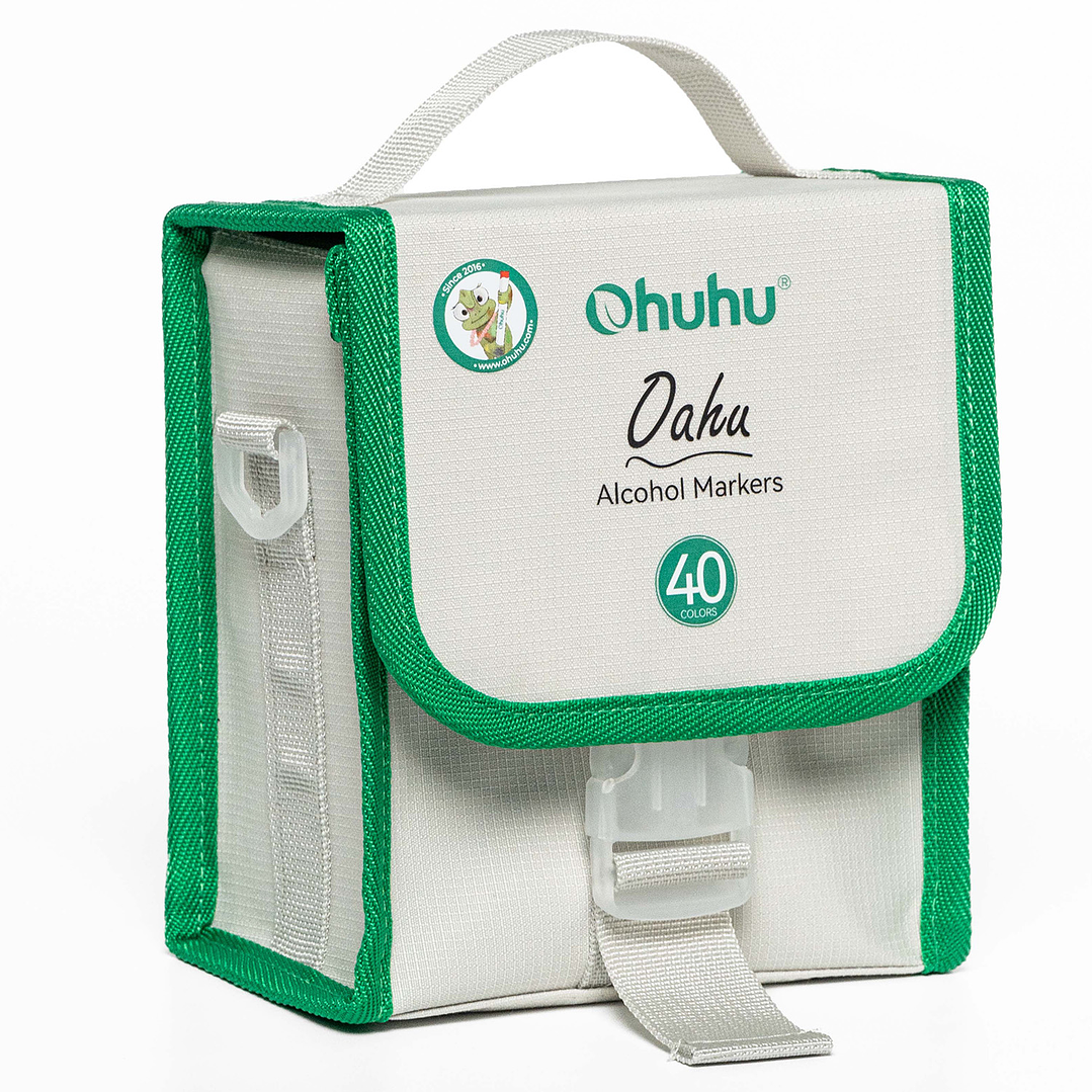 OAHU MALETA 40 MARCADORES DE ALCOHOL OHUHU 2