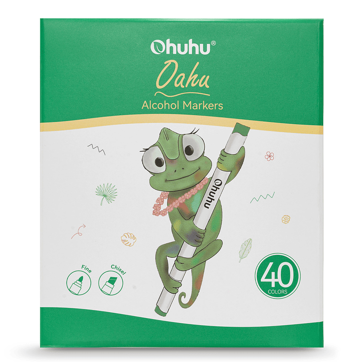 OAHU MALETA 40 MARCADORES DE ALCOHOL OHUHU 9