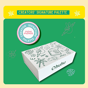 Honolulu & B Paleta de 6 Colores Monimonos Algas y Corales